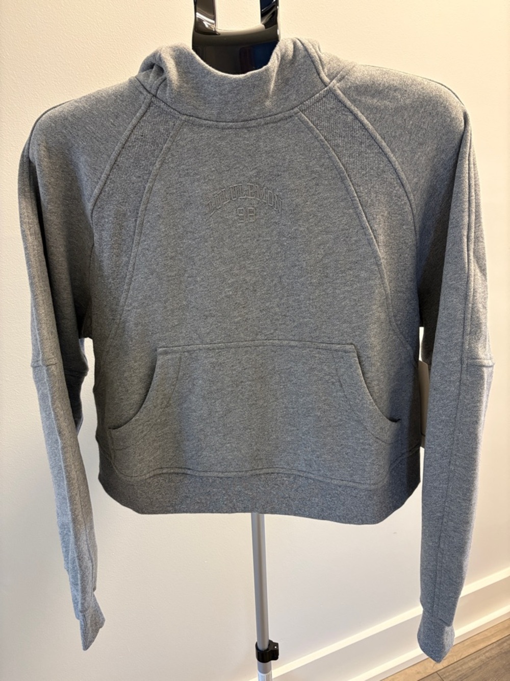 Lululemon Scuba Oversized Hoodie with  Lululemon Graphic ~ M/L ~ Grey